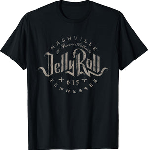 Jelly Roll - Nashville T-Shirt - T-Shirt | Black
