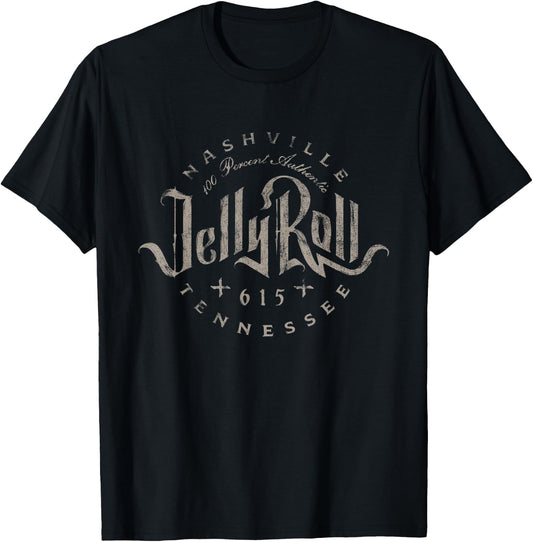 Jelly Roll - Nashville T-Shirt - T-Shirt | Black