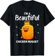 Funny Chicken Nugget Women Nug Life Chicken Lover T-Shirt - T-Shirt | Black