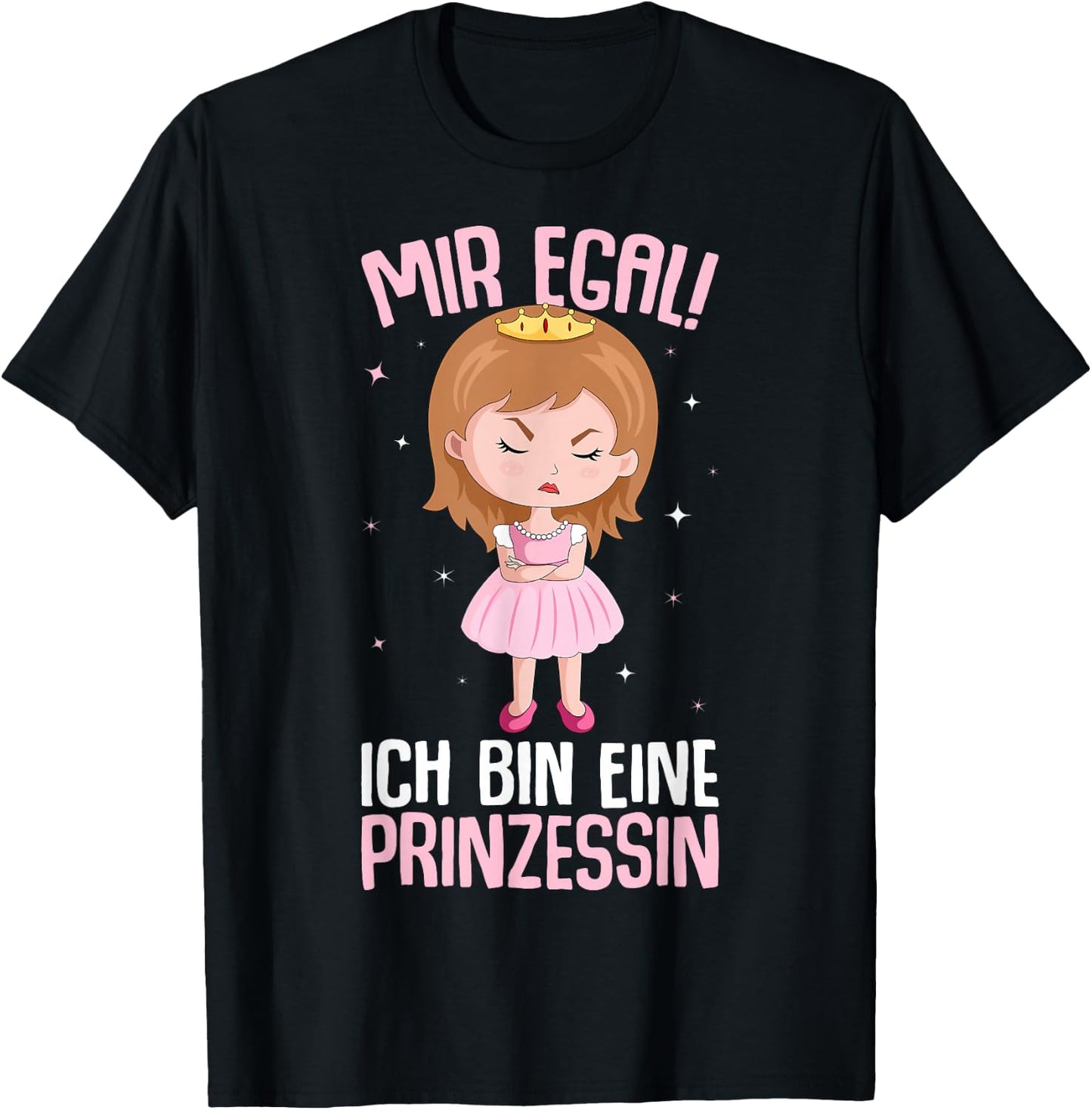 Princess girls' / women's , black T-Shirt - T-Shirt | Black