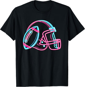 American Football Player , black T-Shirt - T-Shirt | Black