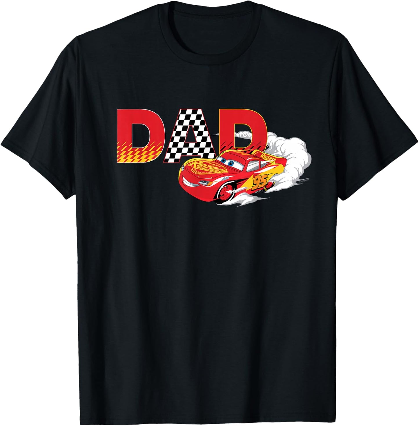 Disney & Pixar's Cars Dad Birthday Gift Father's Day T-Shirt - T-Shirt | Black