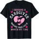I Became A Caregiver Because Funny Nurse Caregiver Gift T-Shirt - T-Shirt | Black