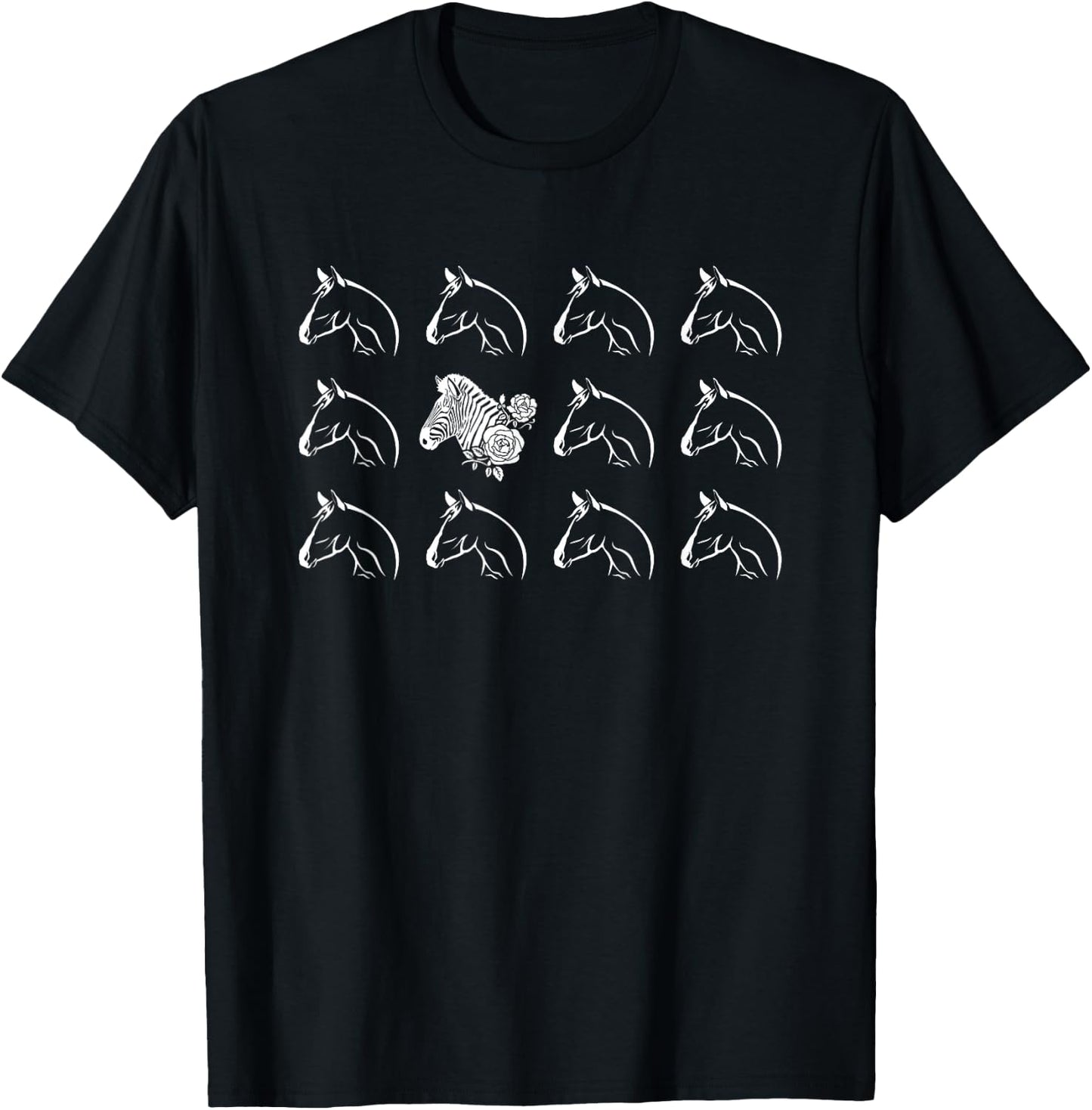 Rare Disease Awareness Zebra Rare Disease Warrior T-Shirt - T-Shirt | Black