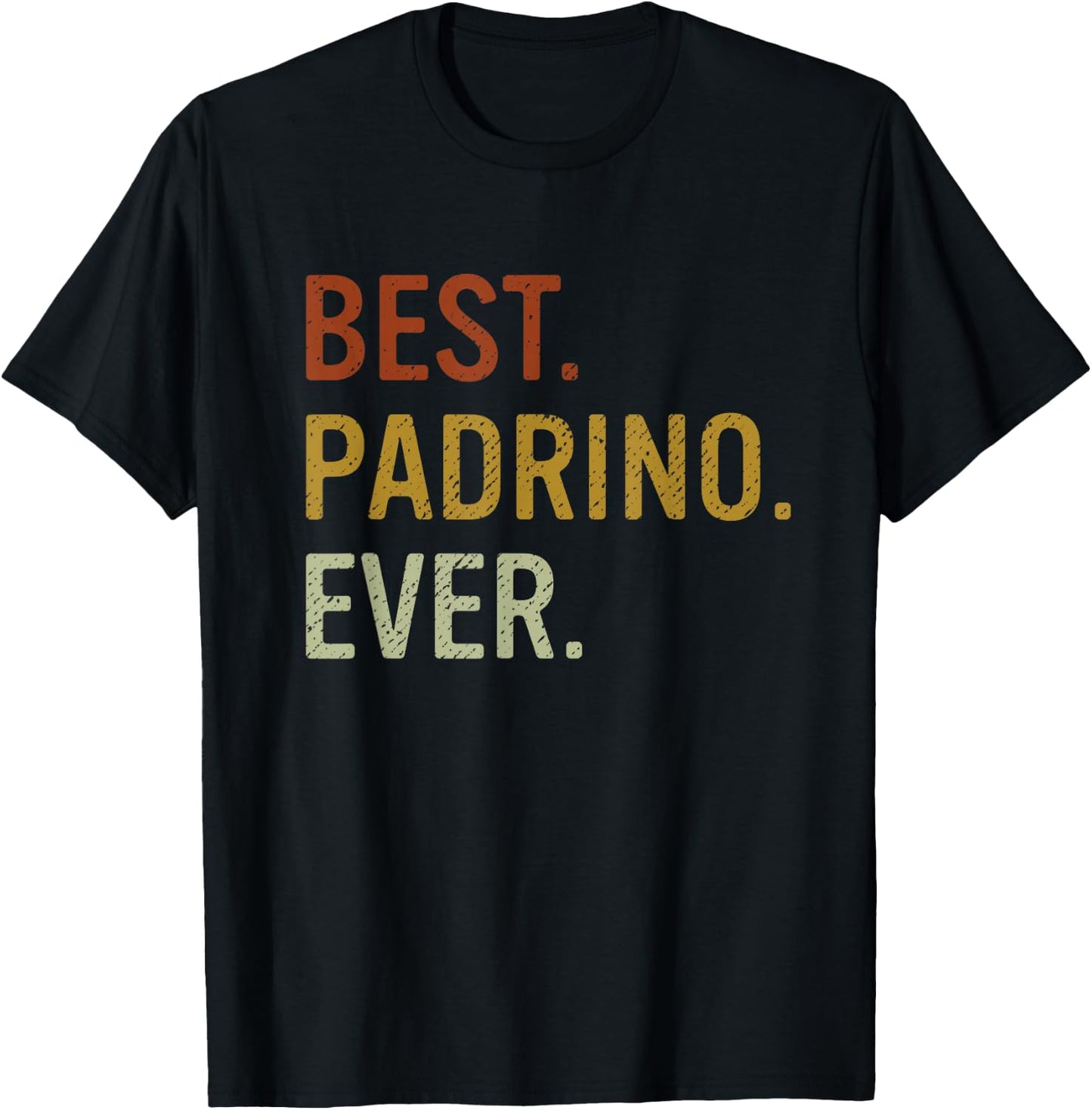 Best Padrino Ever Proposal Regalo Para Padrinos T-Shirt - T-Shirt | Black