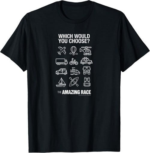 The Amazing Race White Detours Logo