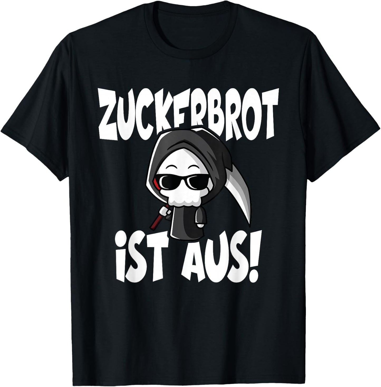Zuckerbrot Ist Aus Geduldsfaden Women's with Funny Slogan, black, s T-Shirt - T-Shirt | Black