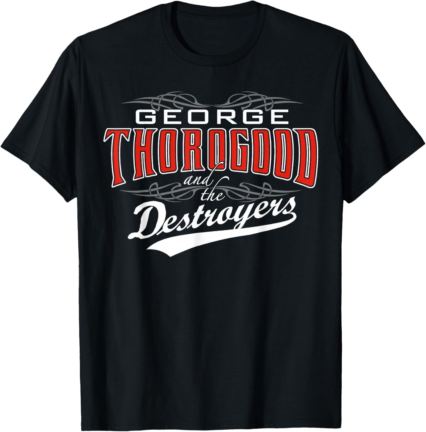 George Thorogood Ein Bourbon T-Shirt - T-Shirt | Black