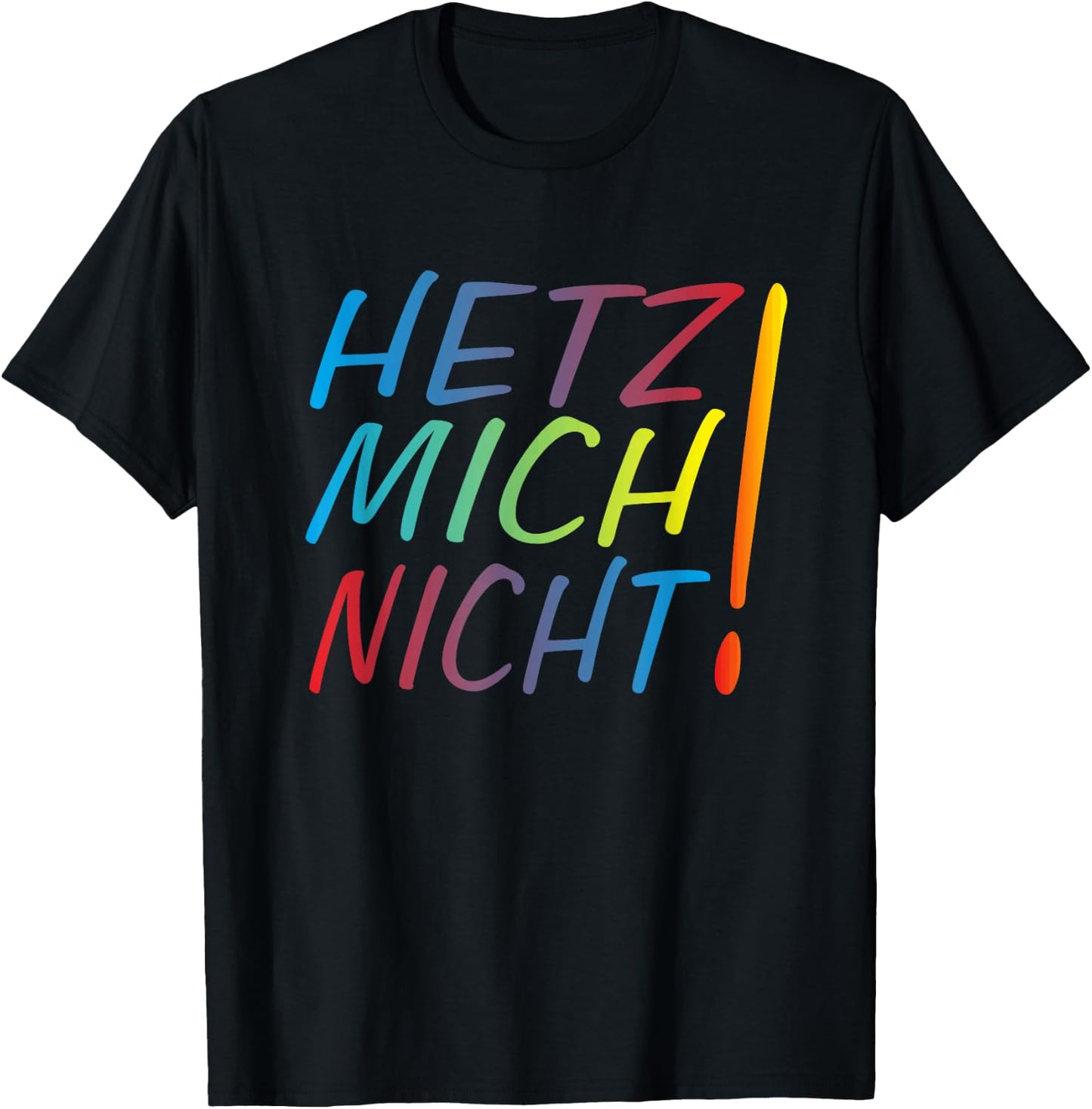 Hetz mich nicht Locker bleiben Schildkröte Hetz mich nicht Locker, black T-Shirt - T-Shirt | Black