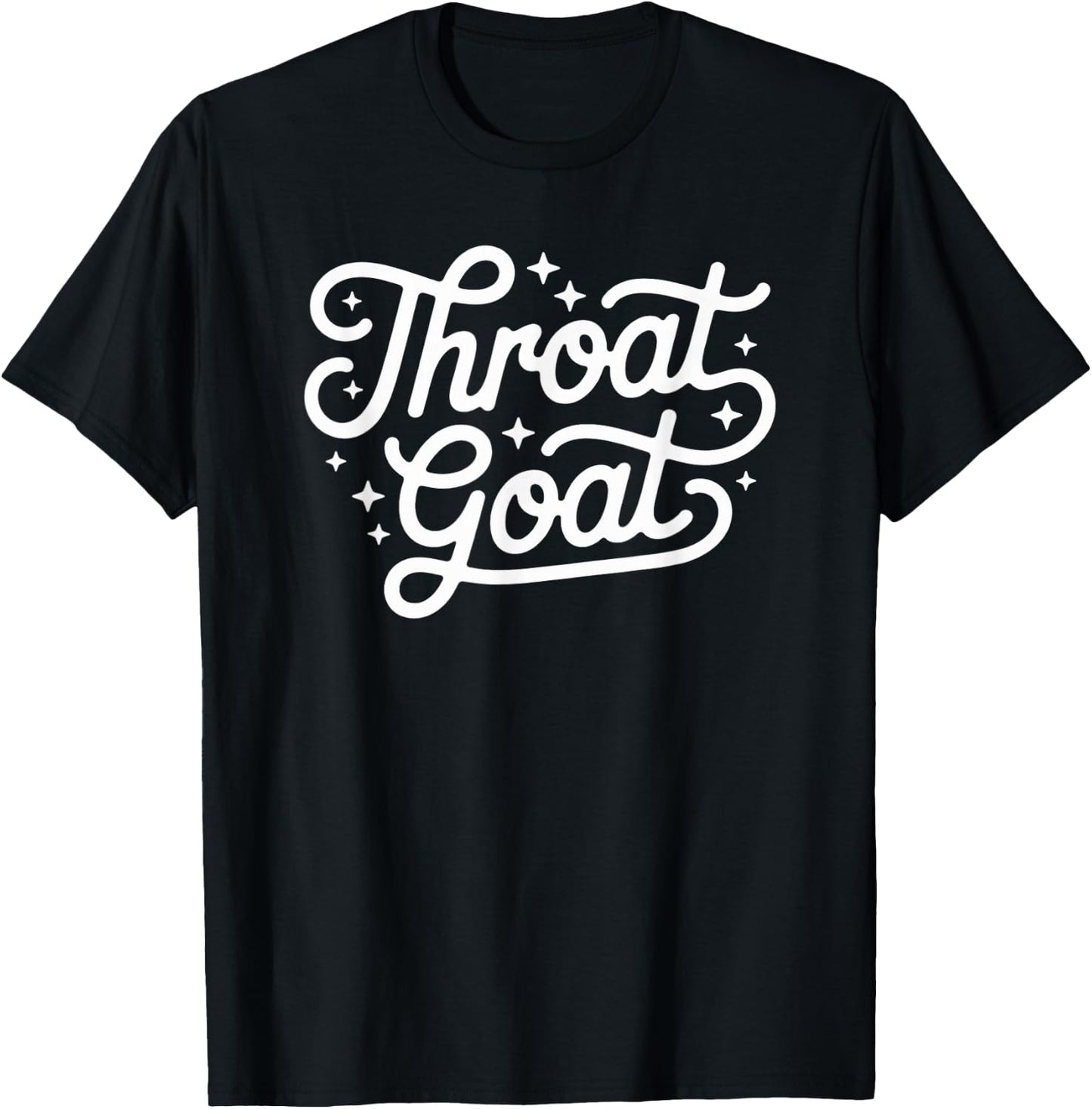Funny Throat Goat Inappropriate Embarrassing Women T-Shirt - T-Shirt | Black