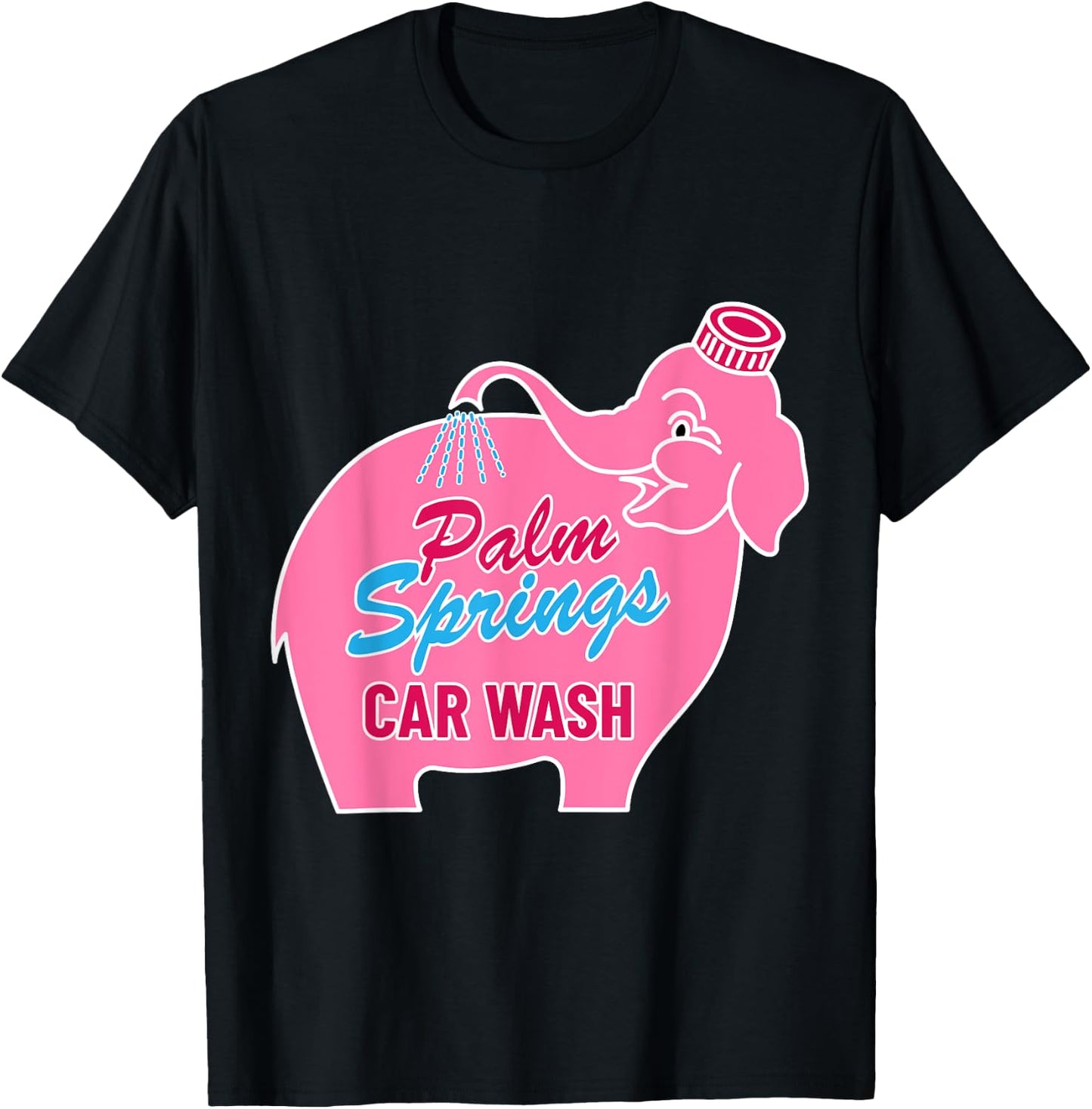 Honee Dews Palm Springs Iconic Ca T-Shirt - T-Shirt | Black