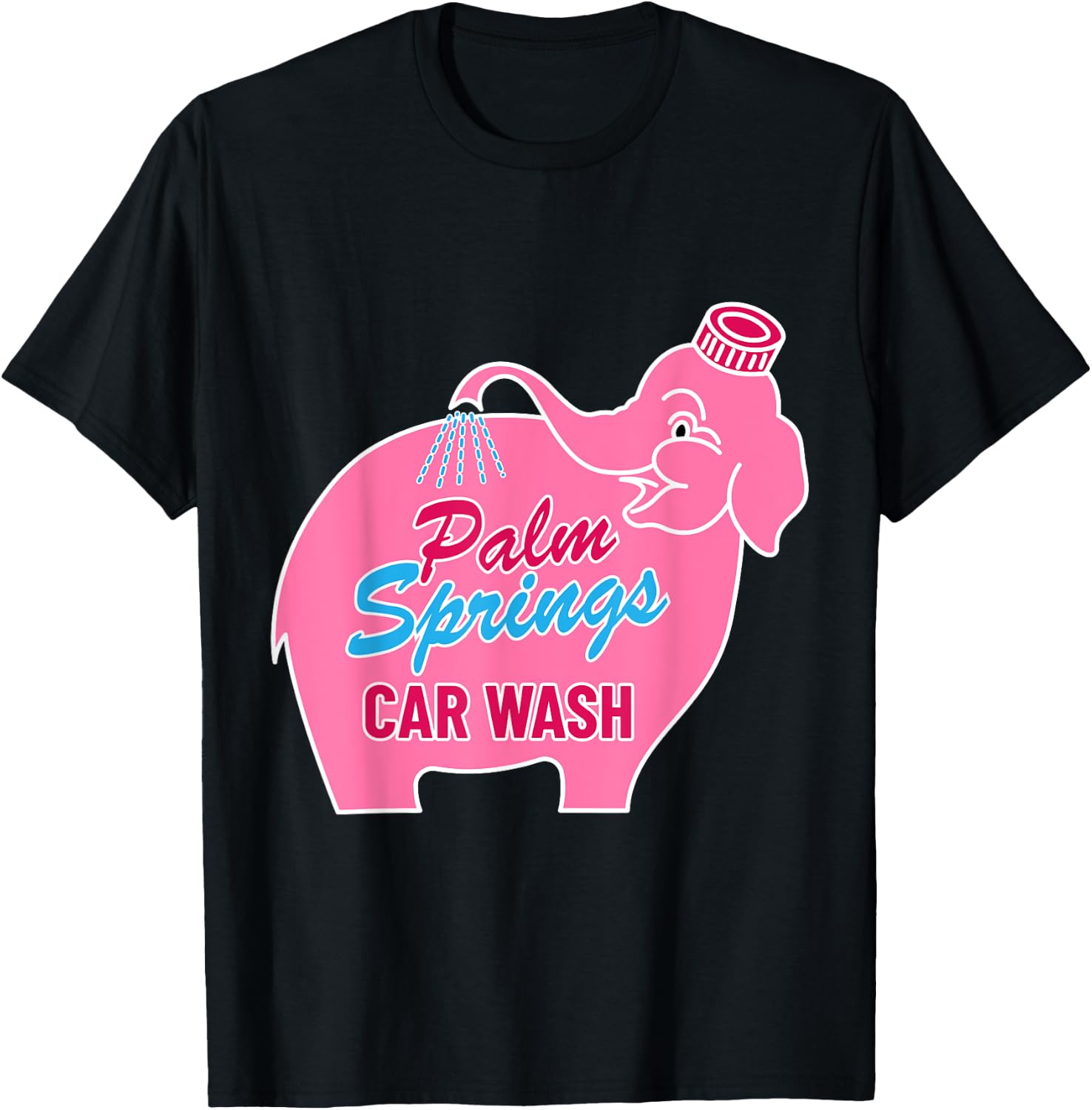Honee Dews Palm Springs Iconic Ca T-Shirt - T-Shirt | Black