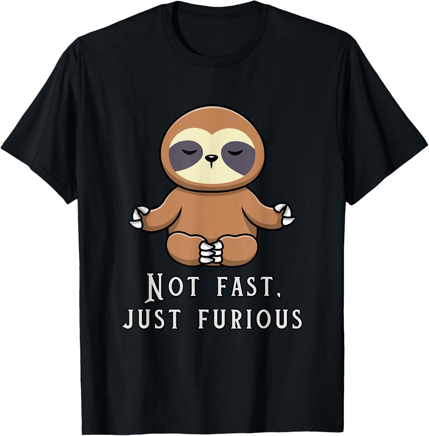 Not fast, just furious design T-Shirt - T-Shirt | Black