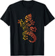 Hawaii Tribal Gecko Lizard Hawaiian Gecko Lover T-Shirt - T-Shirt | Black