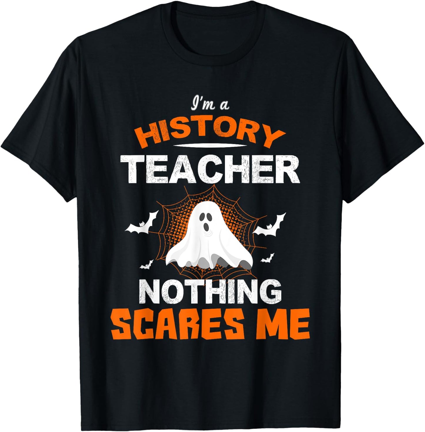 Funny History Teacher School Shirt Halloween Educator Gift Men Women Kids T-Shirt - T-Shirt | Black