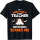 Funny History Teacher School Shirt Halloween Educator Gift Men Women Kids T-Shirt - T-Shirt | Black