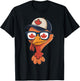 Cool Turkey Canada Flag Sunglasses Canadian Thanksgiving Day T-Shirt - T-Shirt | Black