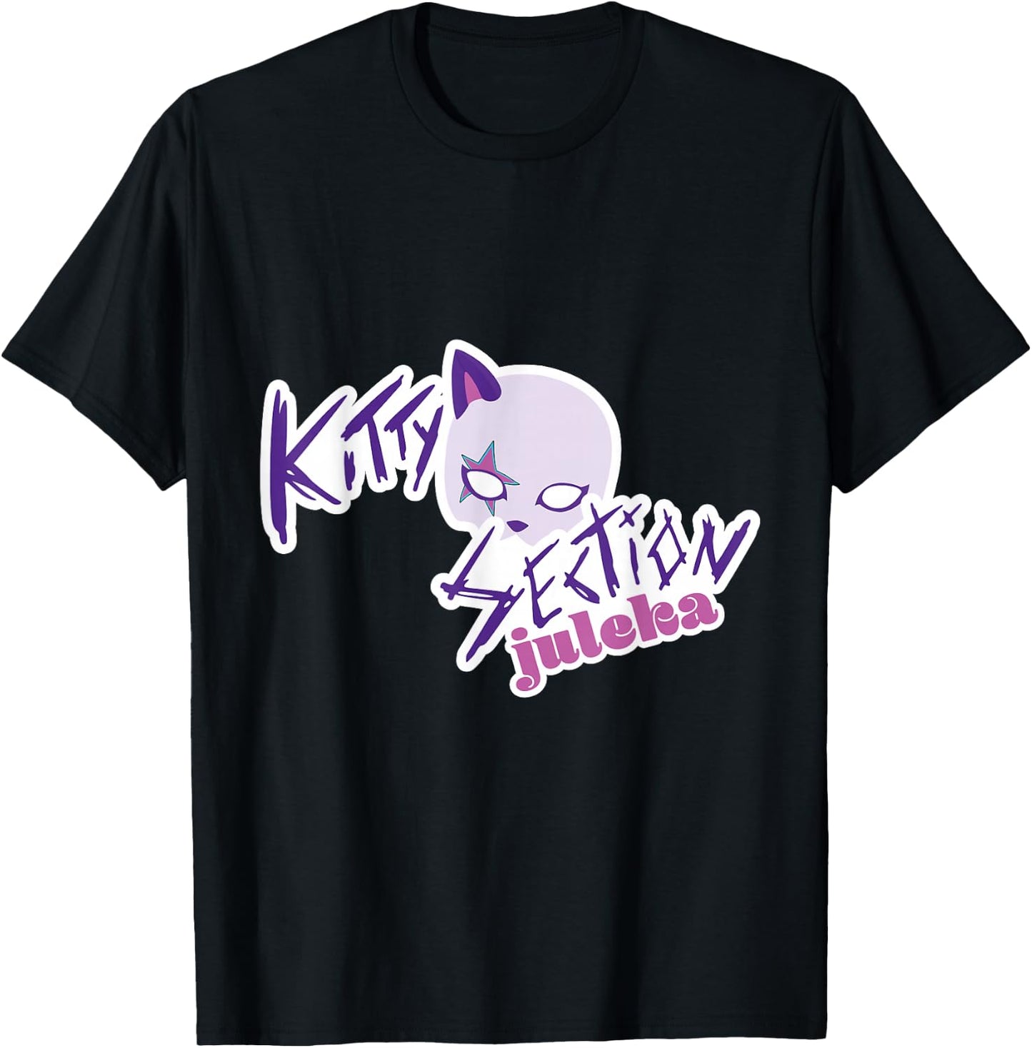Miraculous Ladybug Music Kitty Section Juleka T-Shirt - T-Shirt | Black