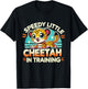 Wild Cat Wildlife Leopard Cheetah Women Kids T-Shirt - T-Shirt | Black