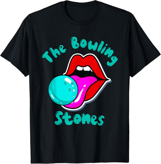 Bowlingspieler lustig The Bowling Stones Bowlingkugel T-Shirt - T-Shirt | Black