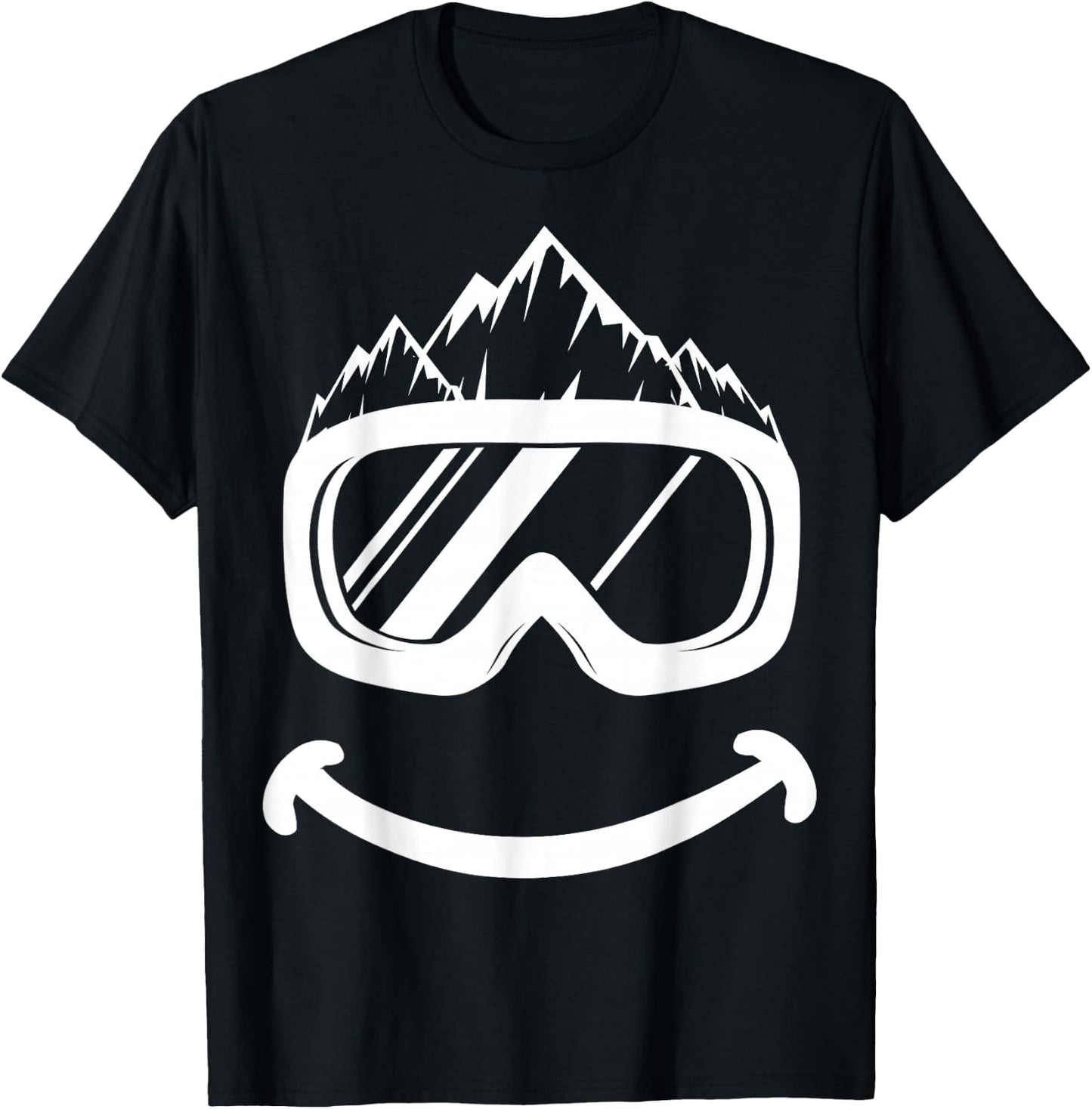 Fun Ski Skiing Funny Snowboard T-Shirt - T-Shirt | Black