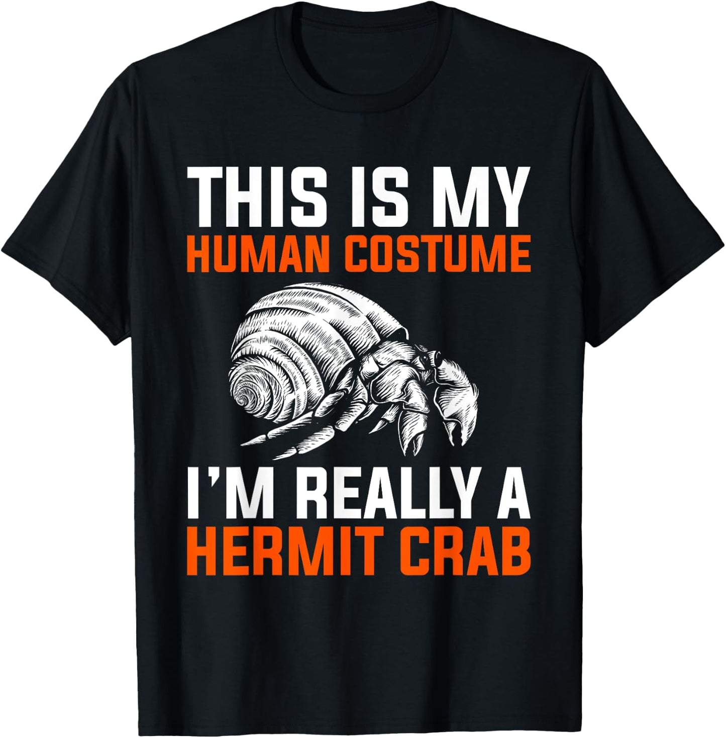 Hermit Crab Gift Crab T-Shirt - T-Shirt | Black