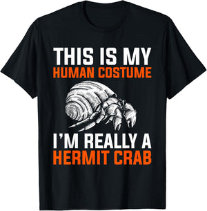 Hermit Crab Gift Crab T-Shirt - T-Shirt | Black