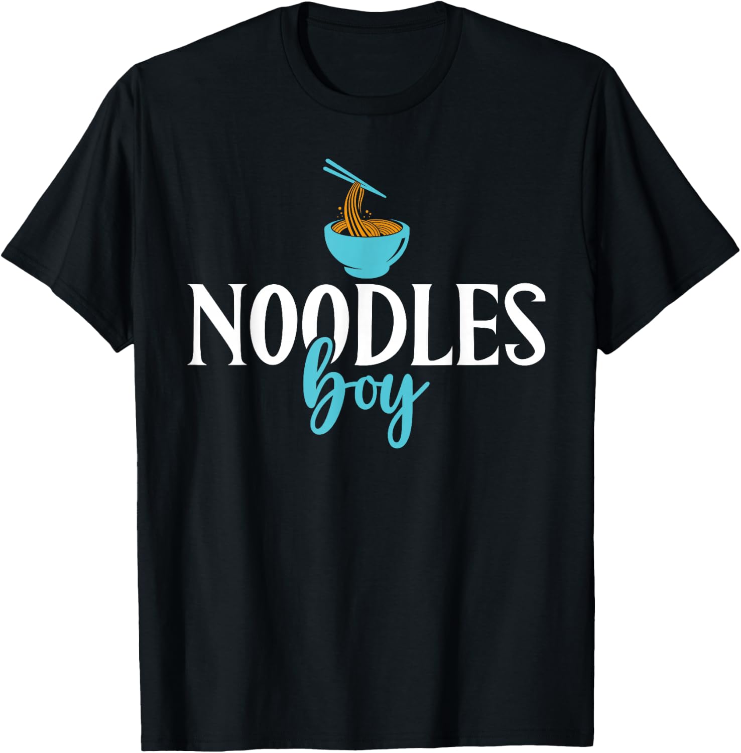 Noodles Boy T-Shirt - T-Shirt | Black