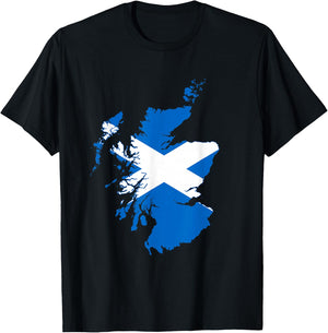 Scotland Scotland Scotland Flag Scotland , black T-Shirt - T-Shirt | Black