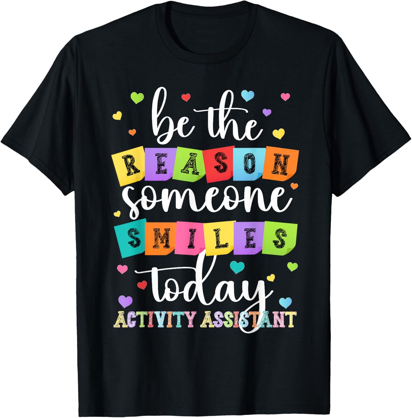 Activity Assistant Appreciation Week Black Men's Adult Classic Fit Short Sleeve T-Shirt - T-Shirt | Black