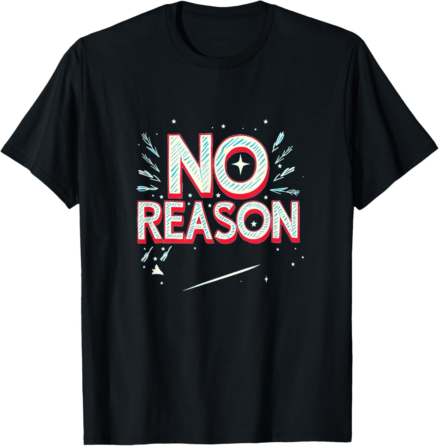 No Reason Emblem T-Shirt - T-Shirt | Black