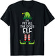 Pet All The Dogs Elf Xmas Christmas For Family T-Shirt - T-Shirt | Black