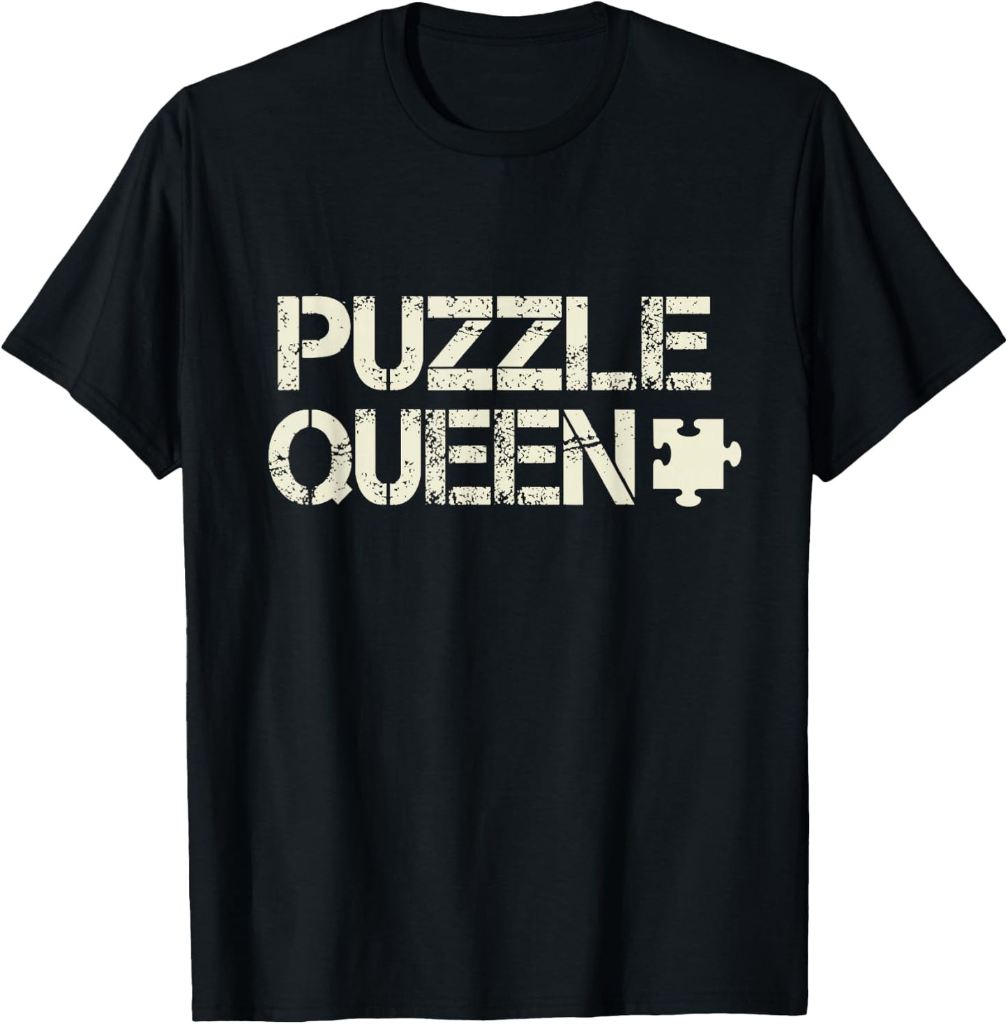 Proud Jigsaw Puzzle Queen Gifts Lover Puzzle Love Gift T-Shirt - T-Shirt | Black