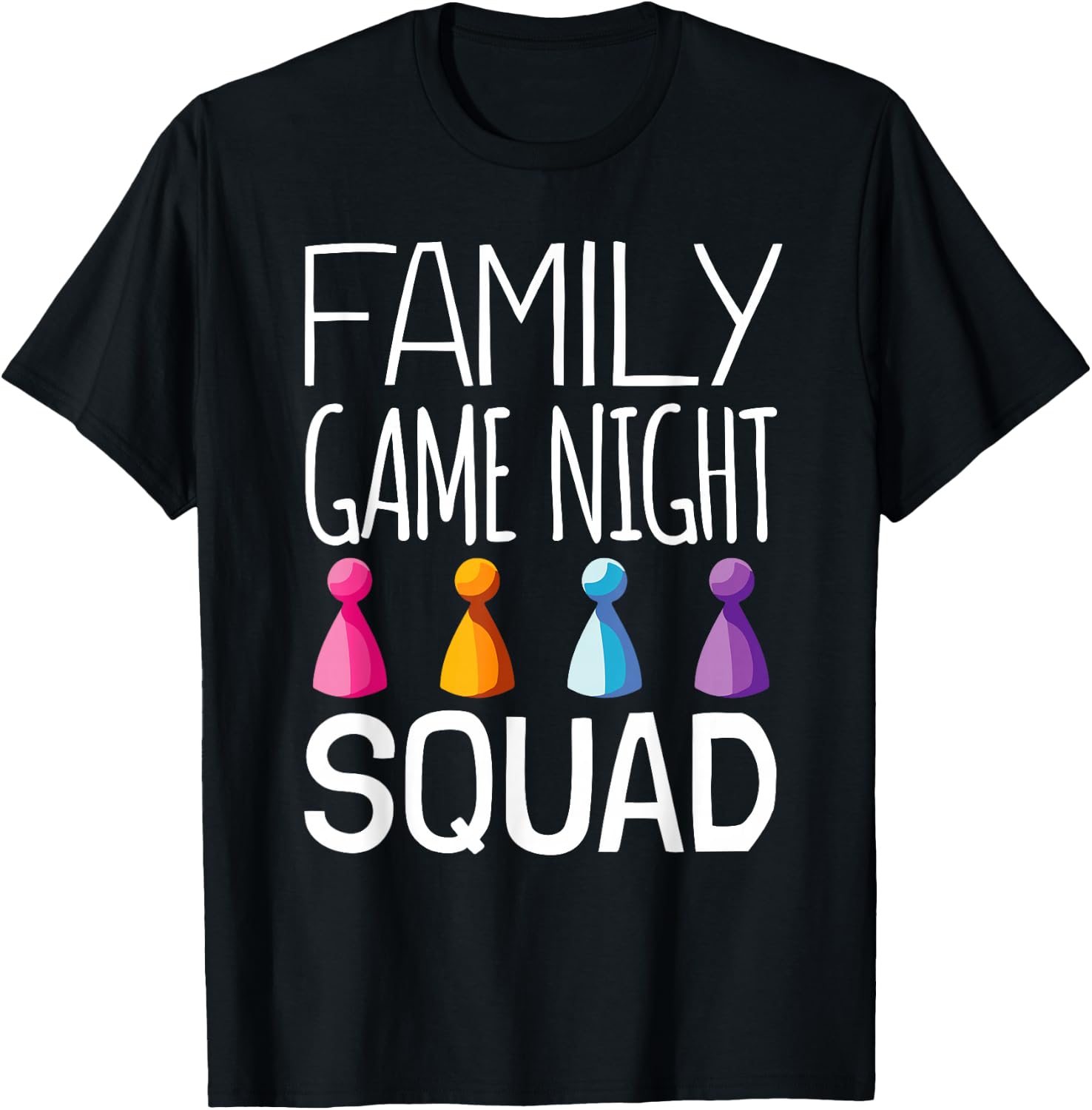 Family Game Night T-Shirt - T-Shirt | Black