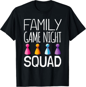 Family Game Night T-Shirt - T-Shirt | Black