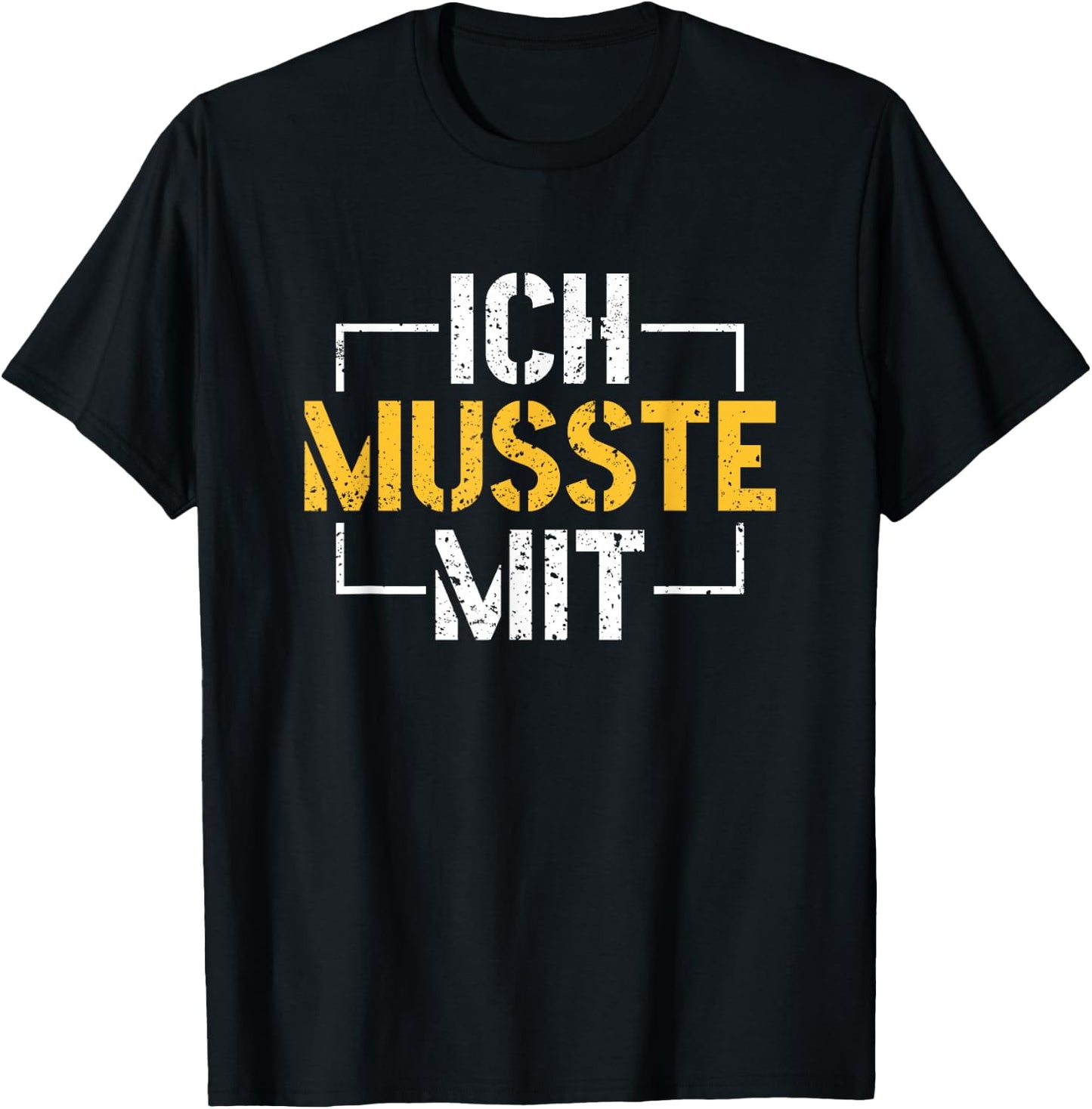 Büro Humor Sarkasmus Ich Musste Mit T-Shirt - T-Shirt | Black