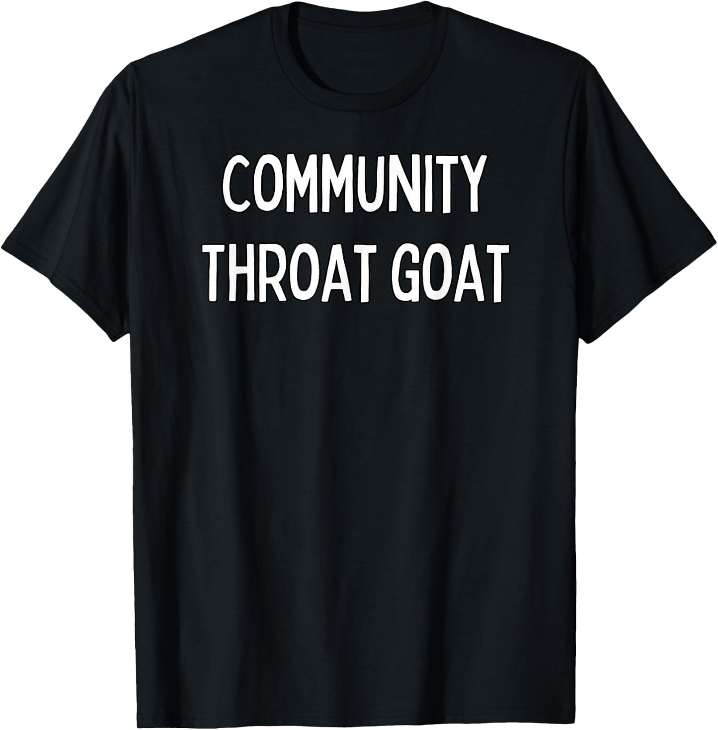 Community Throat Goat T-Shirt - T-Shirt | Black