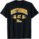 Chattanooga Mocs Retro Diamond Navy Officially Licensed T-Shirt - T-Shirt | Black