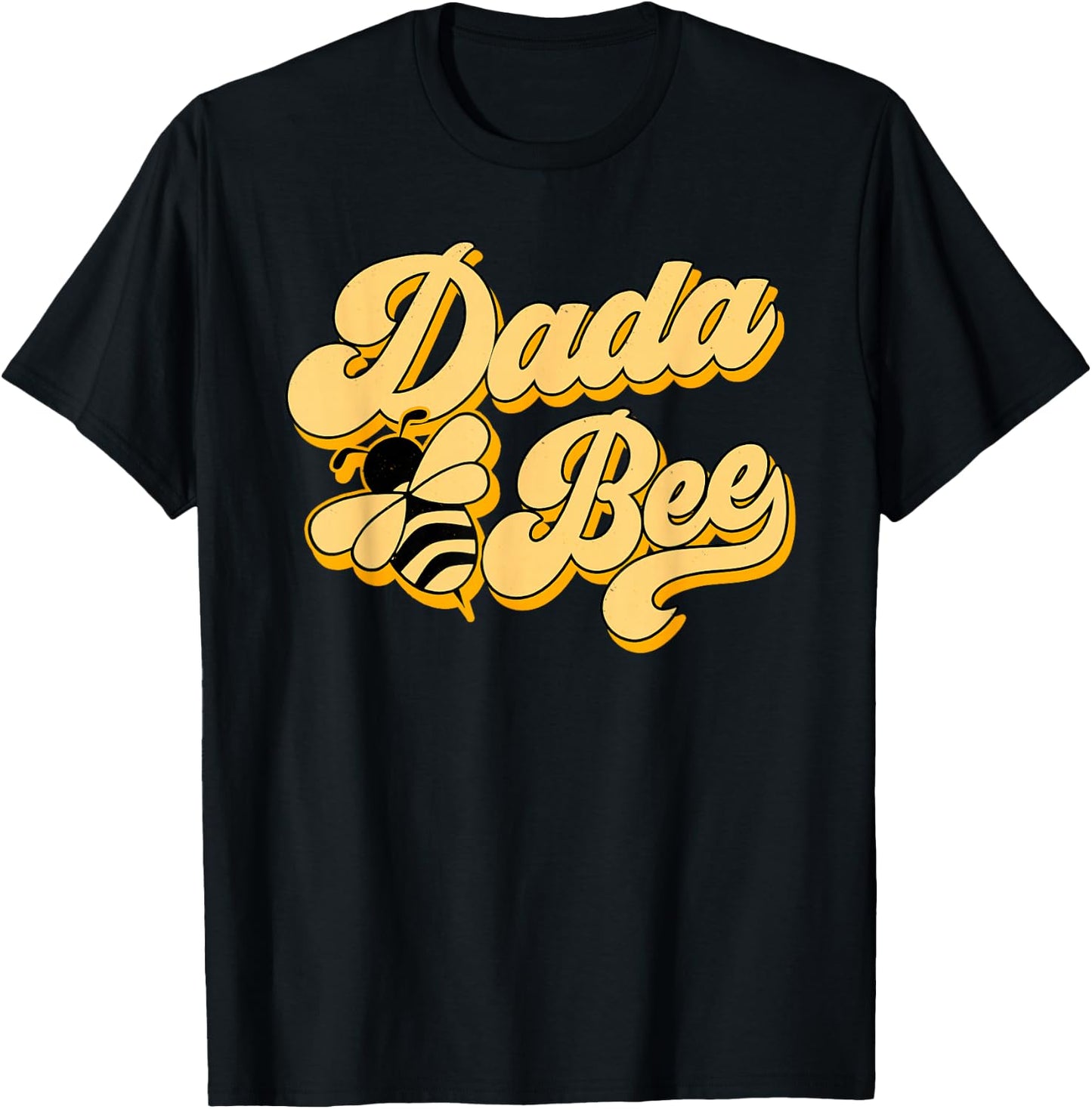 Dada Bee 1st Birthday Outfit For Beekeeper Daddy Papa Men T-Shirt - T-Shirt | Black