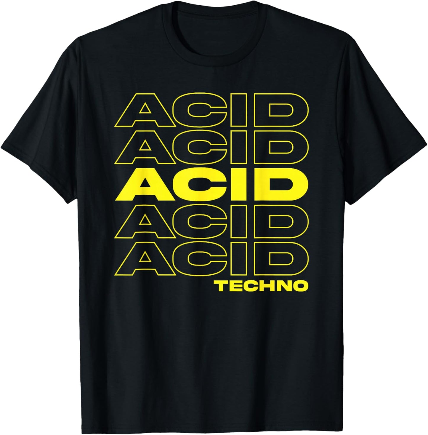 Acid Techno We Love 303 T-Shirt - T-Shirt | Black