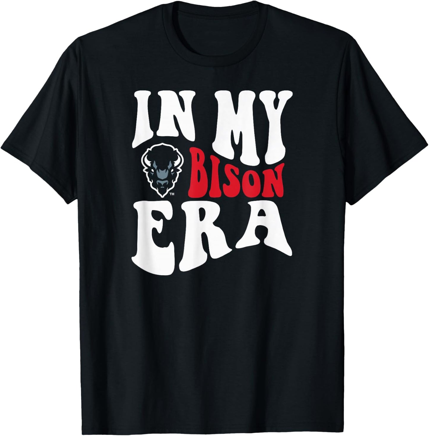 Howard University Bison Era Navy Officially Licensed T-Shirt - T-Shirt | Black