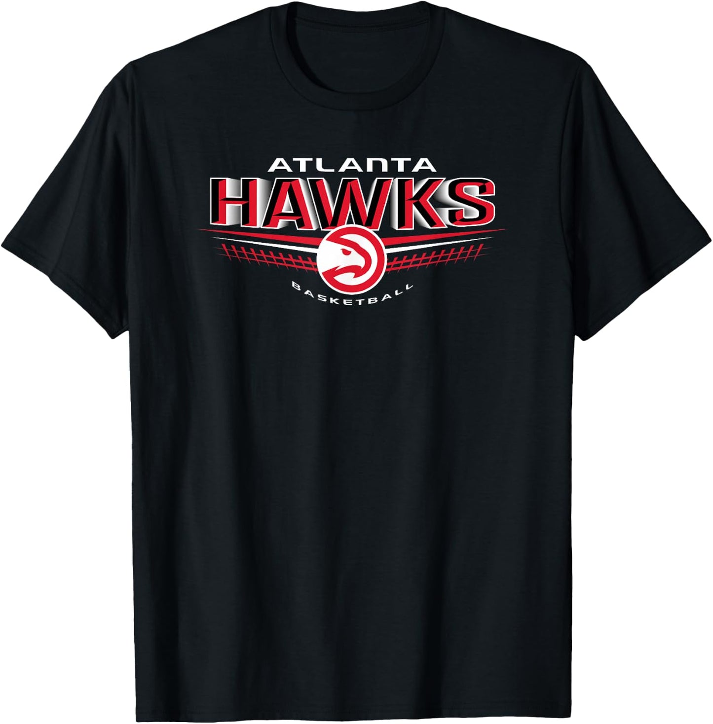 Atlanta Hawks Men's Black NBA T-Shirt - T-Shirt | Black