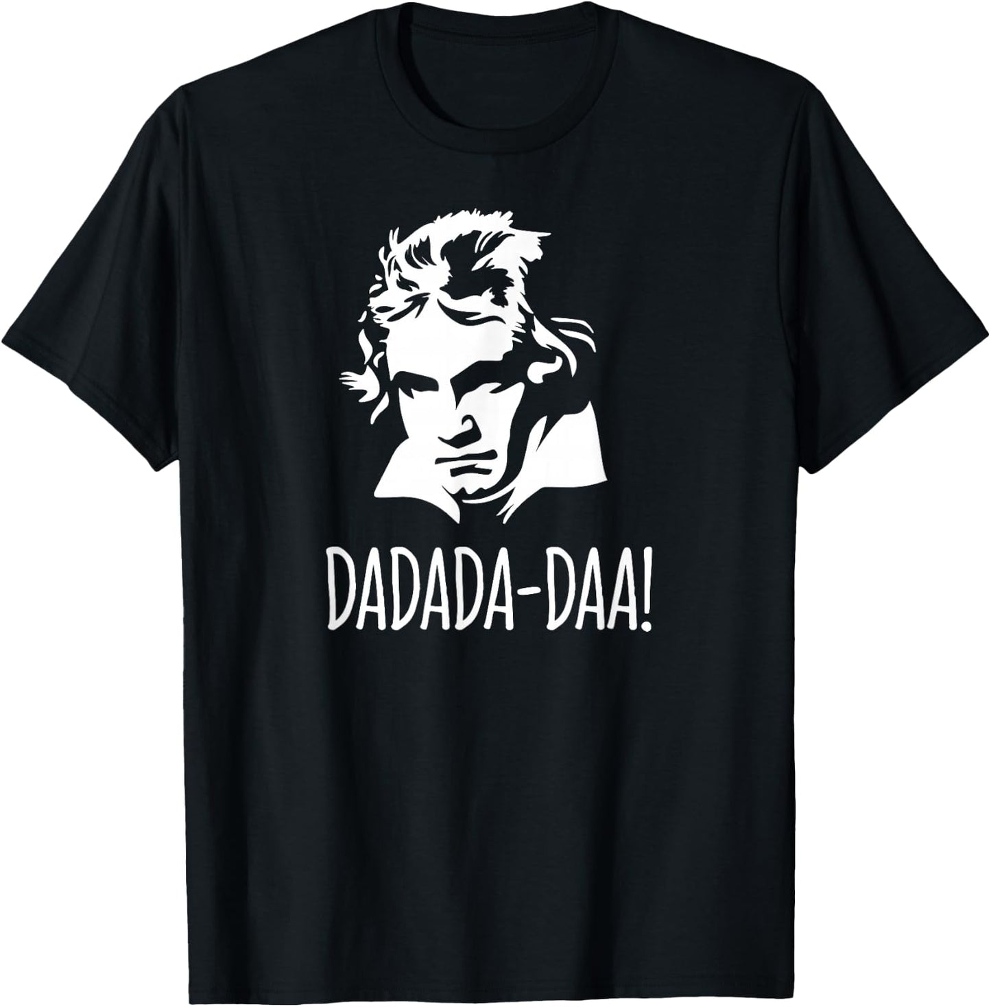 Lustiger Ludwig van Beethoven 5. Sinfonie Dadada-daa! Pianist T-Shirt - T-Shirt | Black