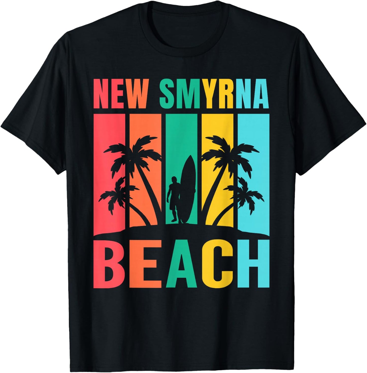 New Smyrna Beach T-Shirt - T-Shirt | Black