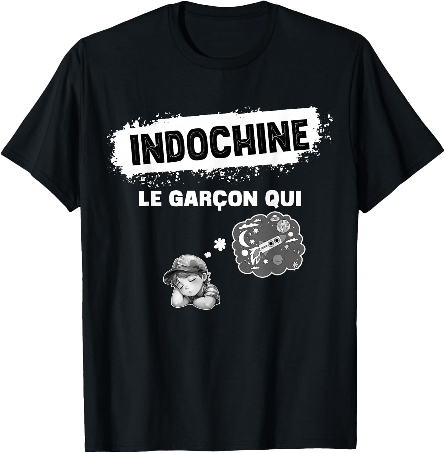 Indochina Boy Women And Child Son Girl , Black, S T-Shirt - T-Shirt | Black