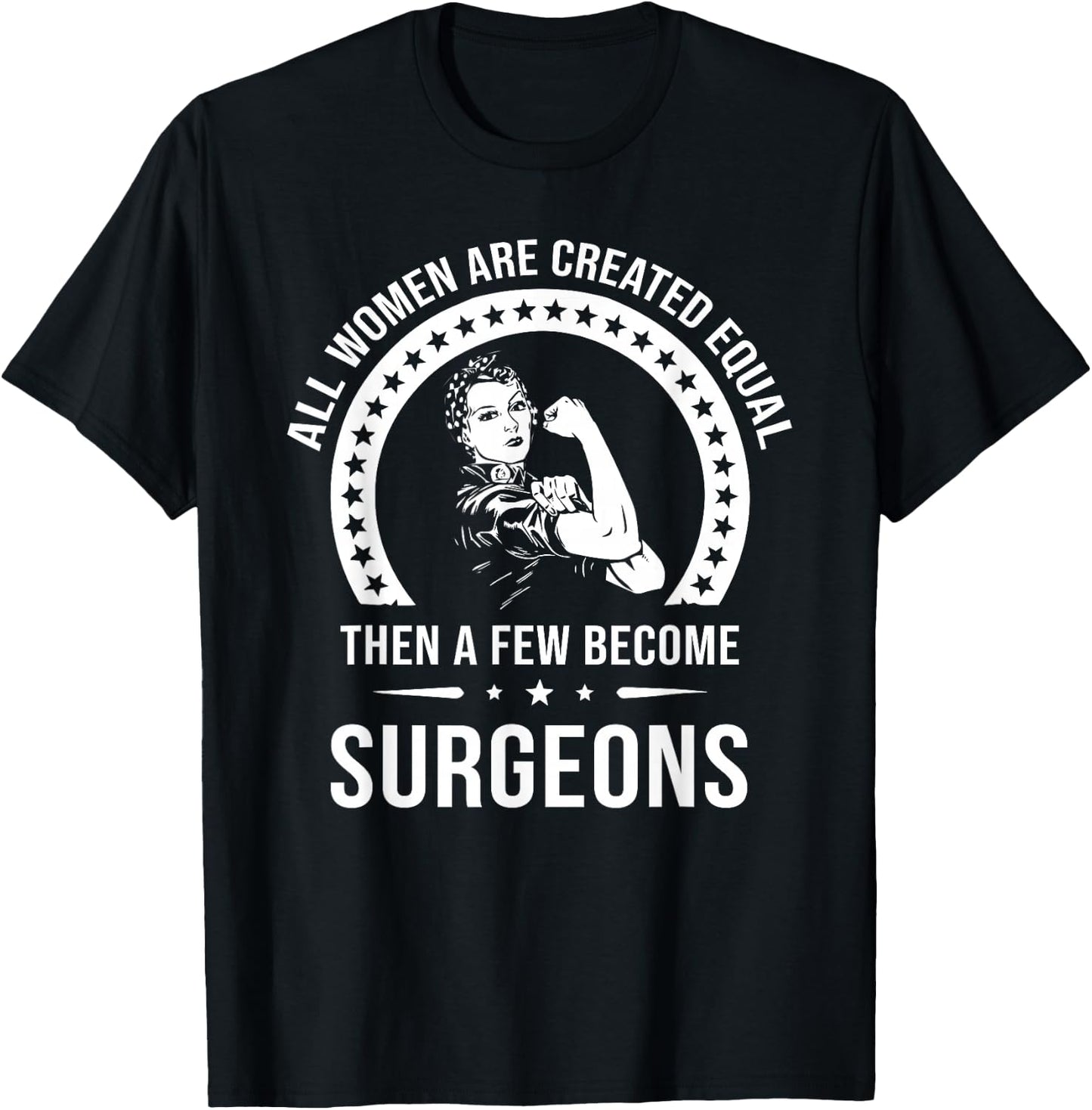 Surgical Shirt | Surgeon T-Shirt - T-Shirt | Black
