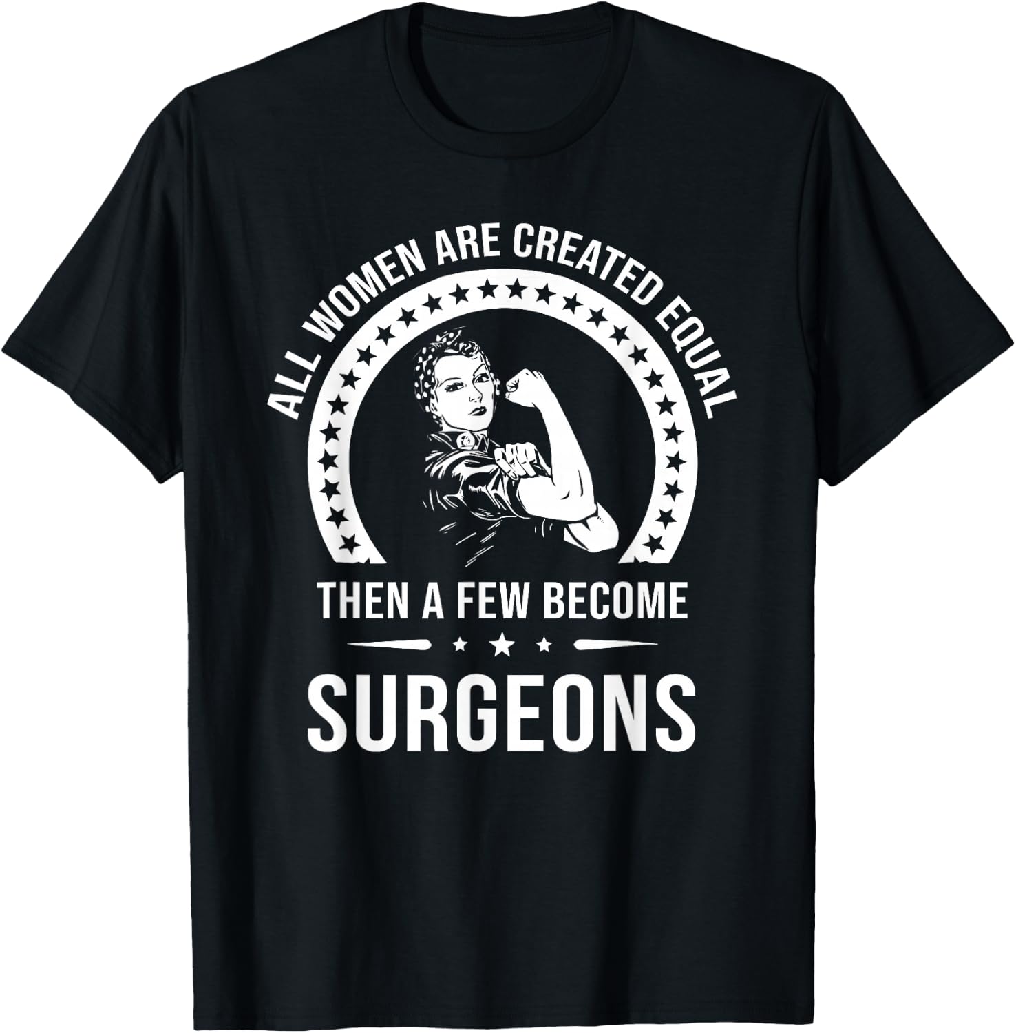 Surgical Shirt | Surgeon T-Shirt - T-Shirt | Black