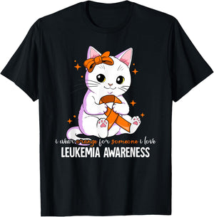 Leukemia Awareness T-Shirt - T-Shirt | Black