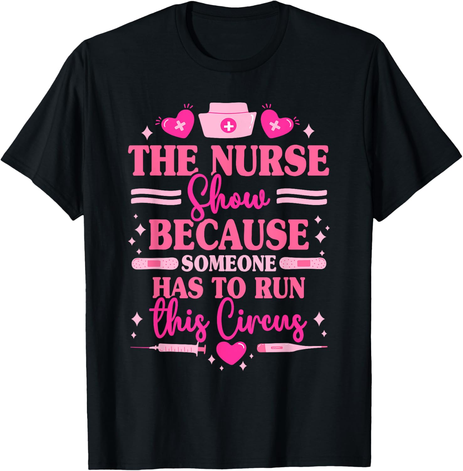 RN Nurse Funny T-Shirt - T-Shirt | Black