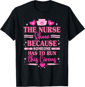 RN Nurse Funny T-Shirt - T-Shirt | Black